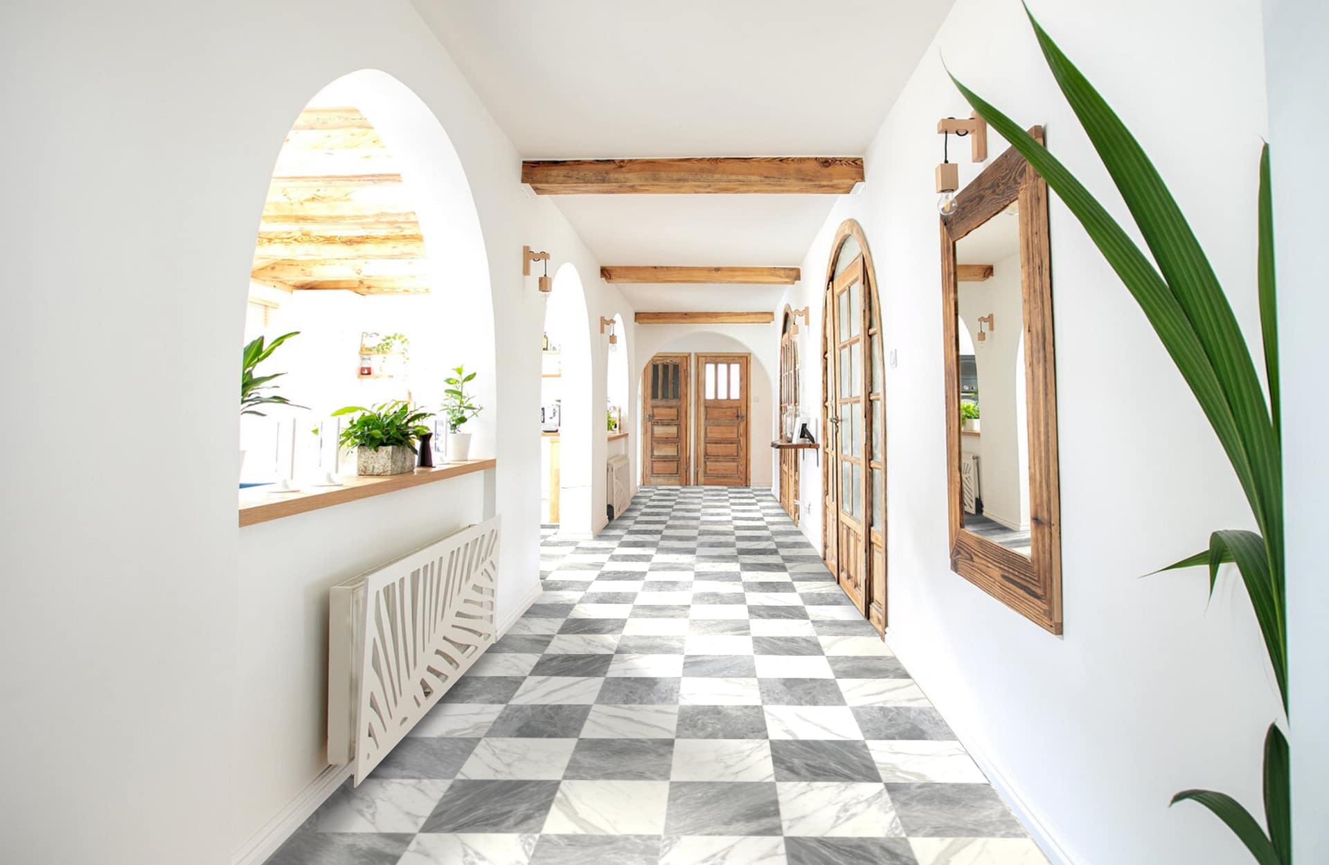 Calacatta Golden (Checkerboard)