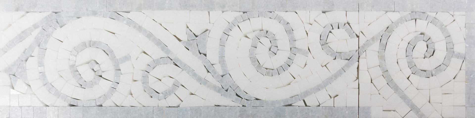 TSUNA BORDER WITH CORNER - THASSOS AZUL CIELO