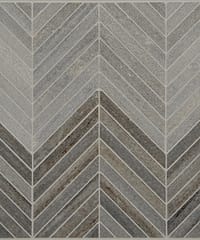 Chevron - Blue Velvet Sandblasted/Polished