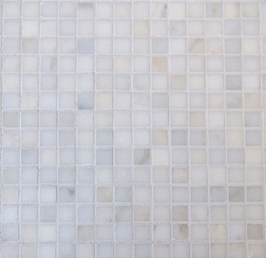 1.5 cm Straight Mosaic - Calacatta Oliva Polished